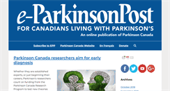 Desktop Screenshot of parkinsonpost.com