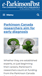 Mobile Screenshot of parkinsonpost.com